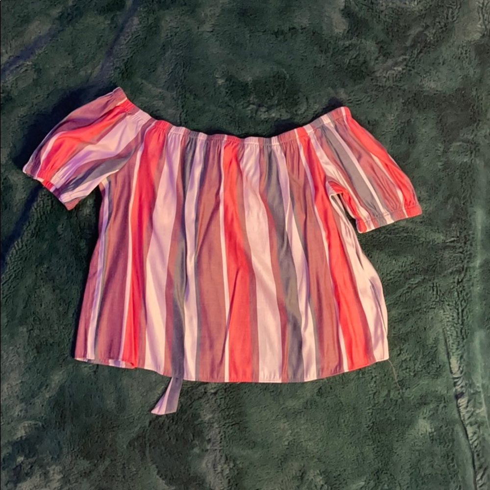 cute off the shoulder top